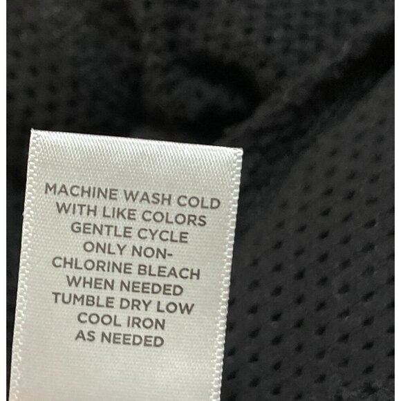 New Ave Leisure Mesh Swim Cover-up Tunic Cowl Neck Black Size 18/20 - Picture 9 of 9